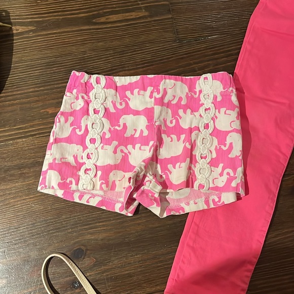 Ralph Lauren pants and Lilly Pulitzer shorts. Both size 7 - Picture 2 of 9